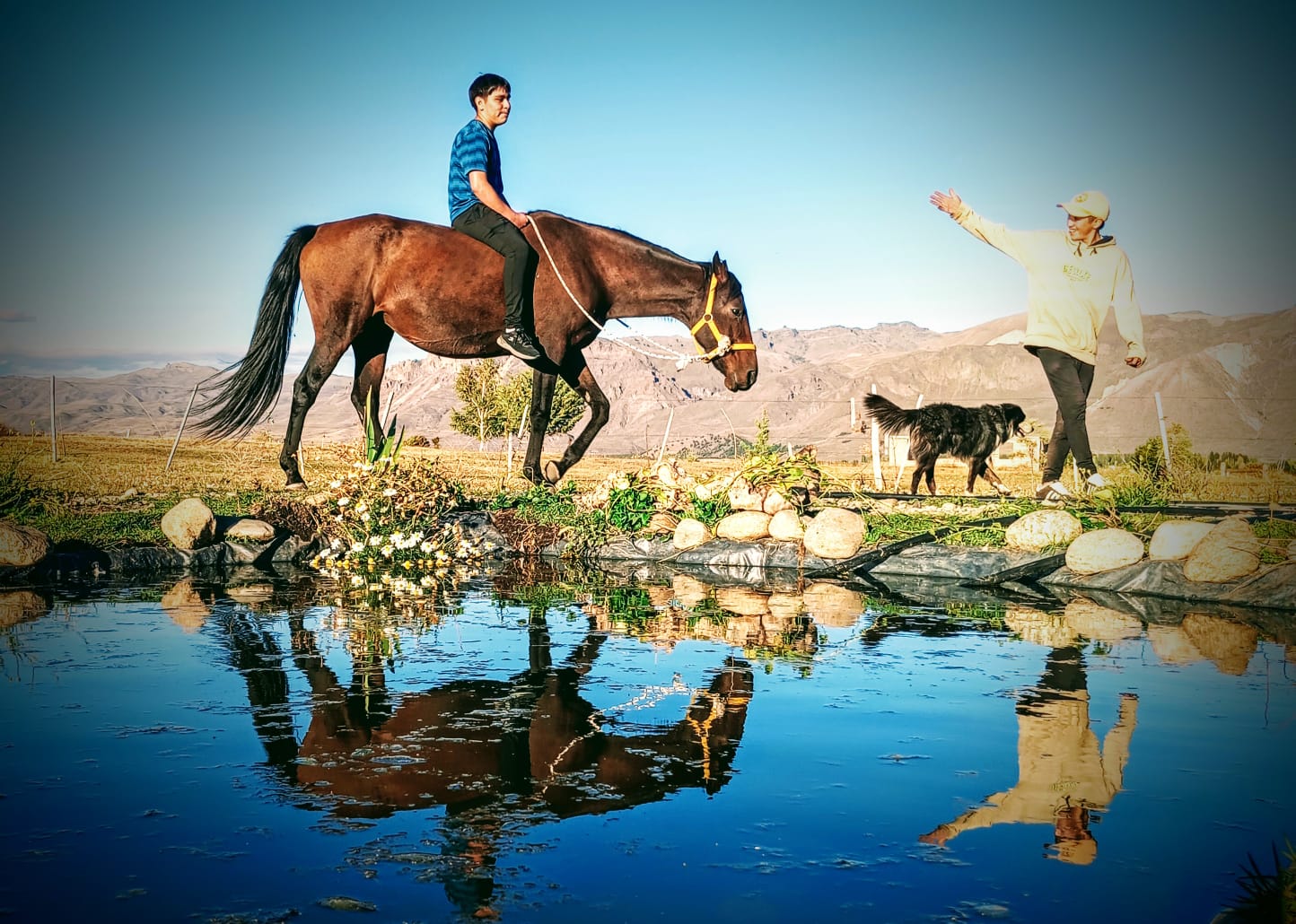Salida guiada a caballo en El Maitén